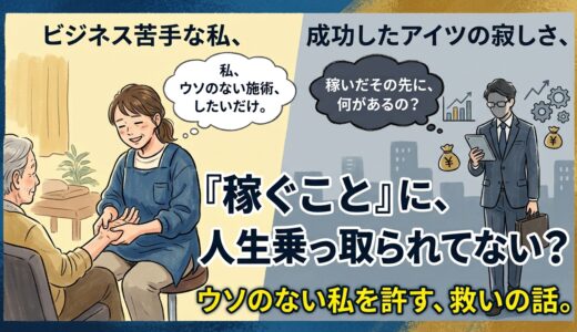 ビジネスが致命的に下手な私が、ようやく自分を許せた話